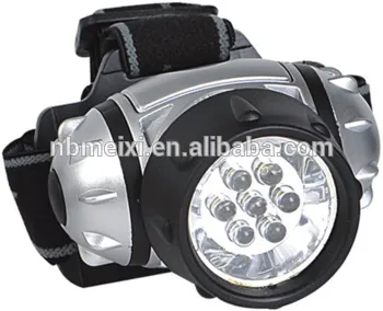 2 015 NEW DESIGN DRY BATTERY 7 LED Headlamp