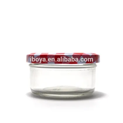 Wholesale 100Ml Small Capacity Nutella Glass Jar