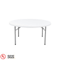 folding plastic round outdoor table and chair