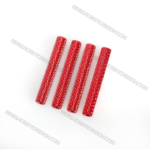 Μαύρο M3*5,0*25mm 6061 αλουμίνιο standoffs Hobbycarbon