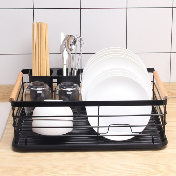 Single Tier Dish Rack With Cover