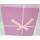 Pink Square Biscuit Tin Box