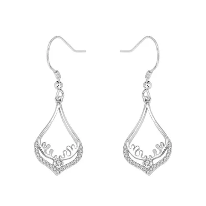 925 Silver Earrings Women Jewelry Drop Fancy Earrings