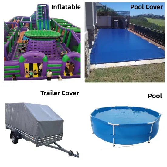 High-Tensile Strength PVC Tarpaulin: Ideal for Tent, Pool, Truck Covers & Inflatables