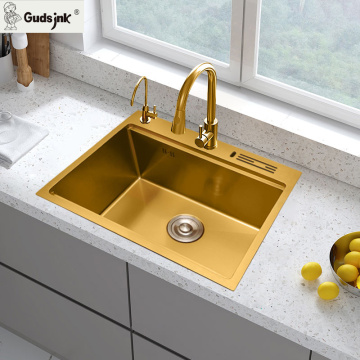 Fazenda de aço inoxidável TopMount Sink