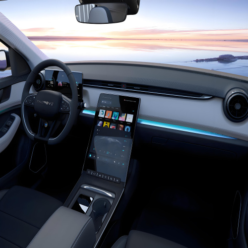 Novo canto para o protetor de vidro de navegação do painel