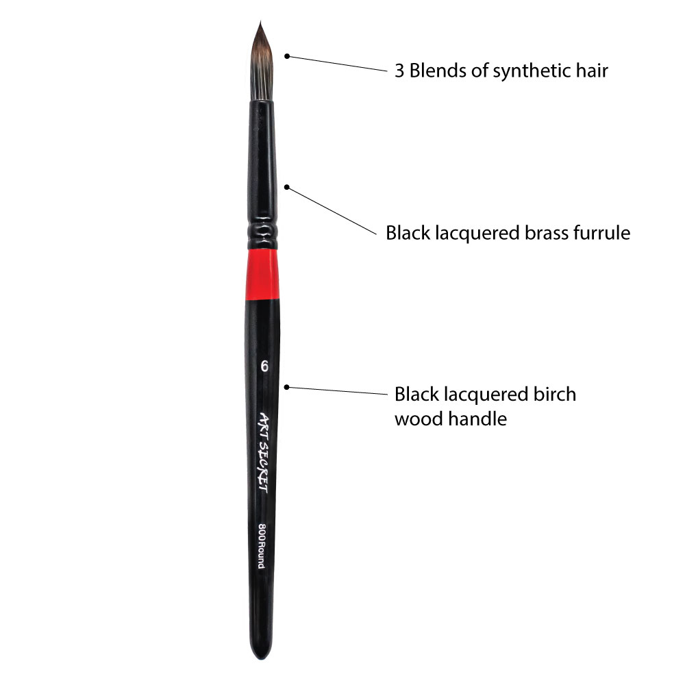 Tiny painting brush