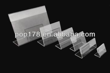 acrylic table sign holder for menu clear acrylic bar stools