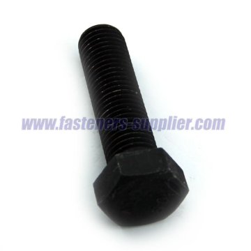 Carbon steel black hex bolt