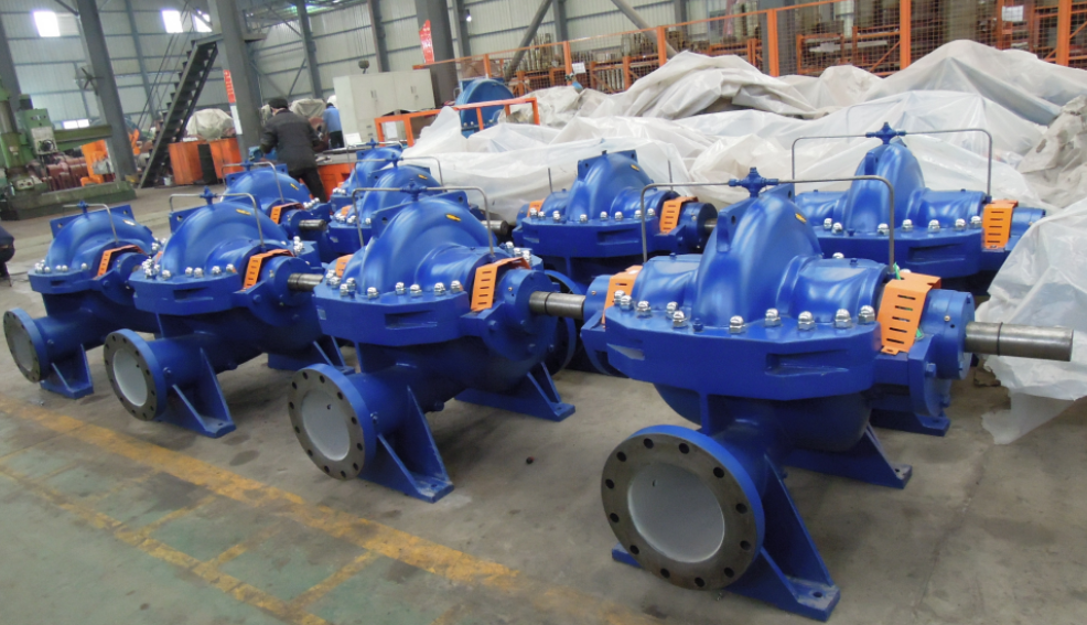 double suction water pumps