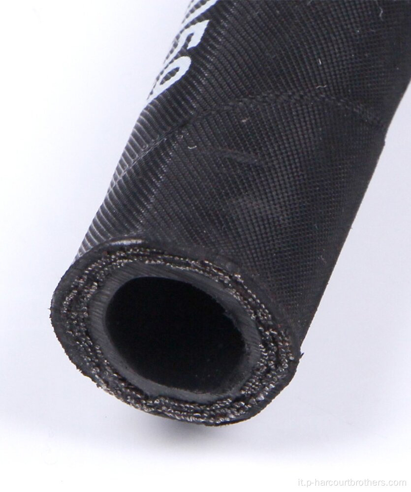 Tambuco di gomma R16 con tubo intrecciato in filo in acciaio in gomma di qualità