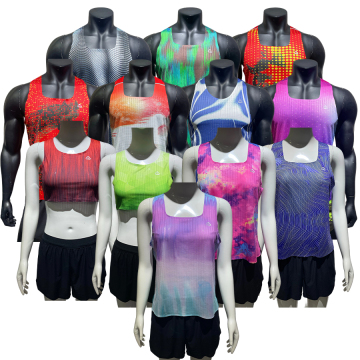 Custom Running Vest Breathable Sports Vest Marathon Training Vest