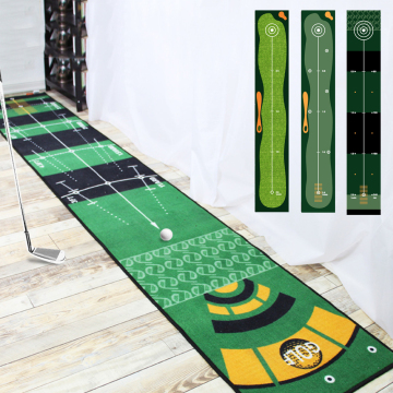 Professional High-Quality 300x50cm Golf Training and Putting Mat: Perfect for Indoor and Outdoor Practice, Washable and Anti-Slip Golf Carpet
