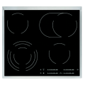 Electric Black Glass Hob 4 Cooking Zone