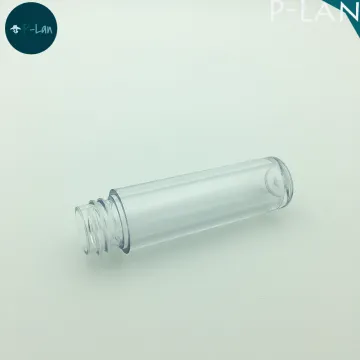 Aluminum Cap Classic Plastic Round 3ml Lip Gloss Bottle