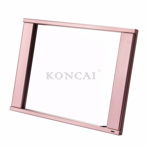Hotsale Aluminum Hollywood Vanity Beauty Makeup Pink Mirror