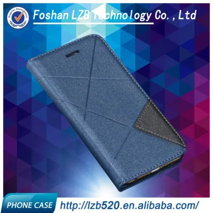 LZB leather flip cover mobile phone case for sony xperia e3