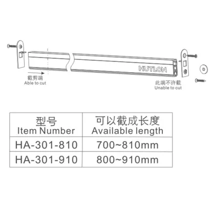 Door bottom sound insulation strip