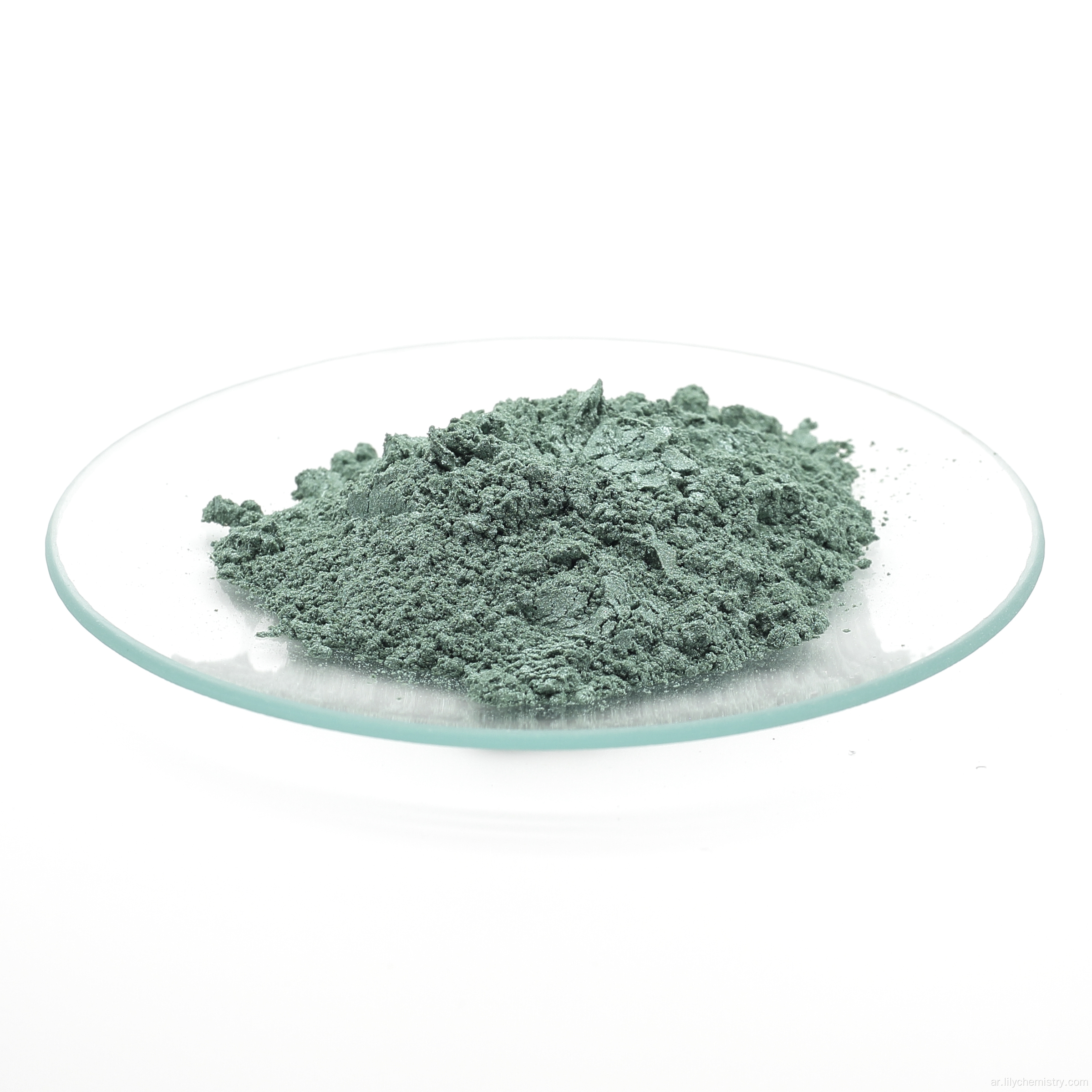 إلى الأمام 408 Green Mica 10-60um Pearl Powmment Powder