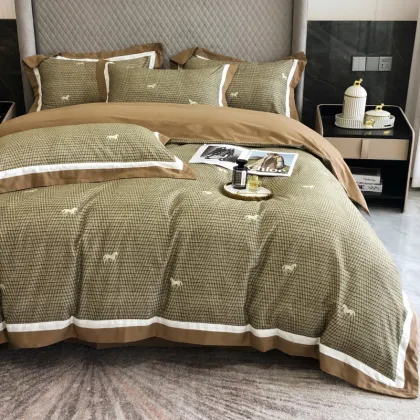 Deft design longstaple cotton digital four-piece set