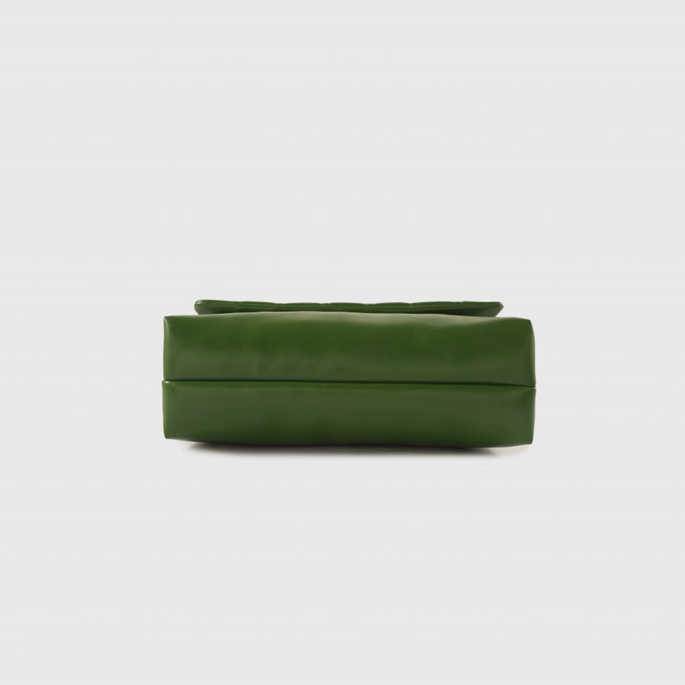 green shoulder bags