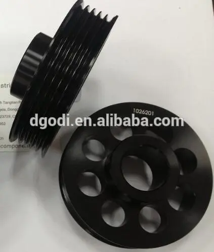 hard anodized drive alternator pulley as motorcycle engine parts