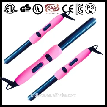Constant heat led indicator pink wire hair rollers with cheap price