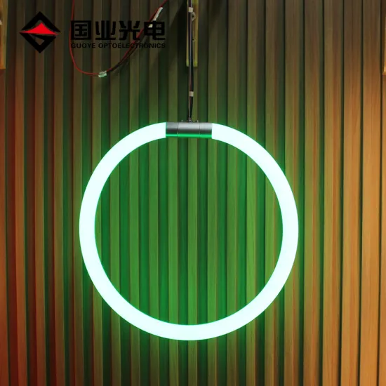 24V RGB Flexible Silicone LED Neon Flex Light - 360 Degree Emitting Round Ring