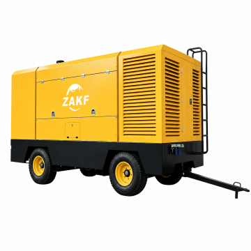 593CFM 145Psi Oil Free Diesel Driven Mobile Screw Air Compressor