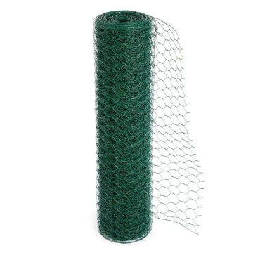3/4 inch x 1.2m x 30m Green Hexagonal PVC Coated Wire Mesh
