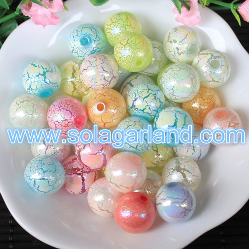 Νέα Άφιξη 8-16MM Ακρυλικό σπάσιμο Μαργαριτάρια Χάντρες Ακρυλικό Χαλαρά Spacer Beads Charms