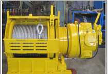 Winches الهواء المستخدمة لرفعها وسحبها