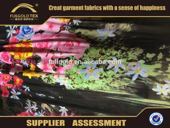 2015 new fashion chiffon fabric 50D chiffon digital chiffon