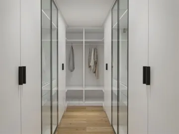 customization modern wooden bedroom walk in closet wardrobe