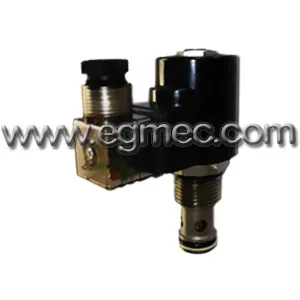 2-way 110vac Solenoid Operated Poppet Type Cartridge Valve 