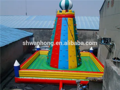 Inflatable rock climbing , rock wall climbing on sale