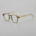 China Gentleman Retro Unisex Thick Acetate Optical Glasses Factory