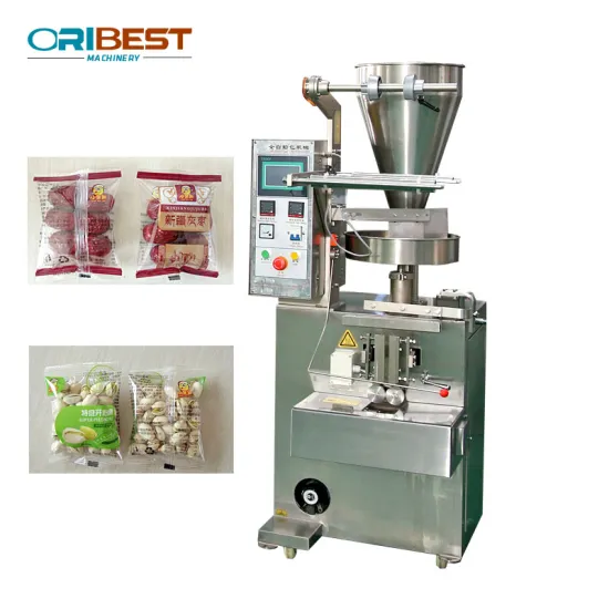 Auto Fruit Snack and Cat Litter Packing Machine: Weighing, Filling, and 4-Side Seal Packaging