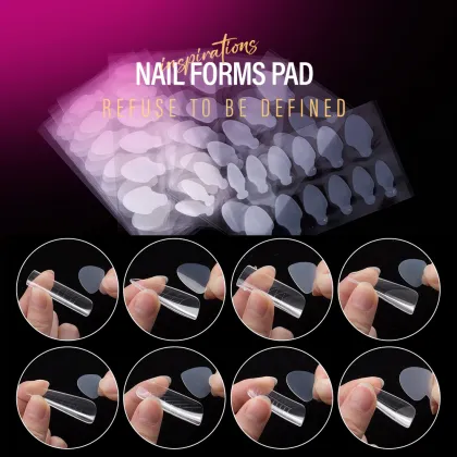 Dual Form Pad Silicone Nail Mold