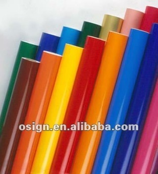 vinyl wrap with various colors