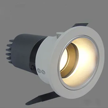 Deep anti-glare LED wall washer spotlight hotel room