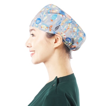Comfortable Cotton Adjustable Nurse Scrub Hat for Unisex