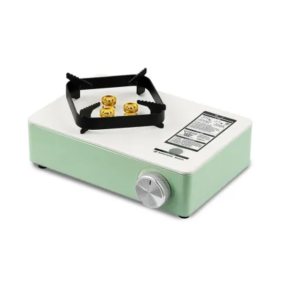 Mini Portable Windproof Stove Outdoor Kitchenware BBQ Gas Cooker Camping Stove