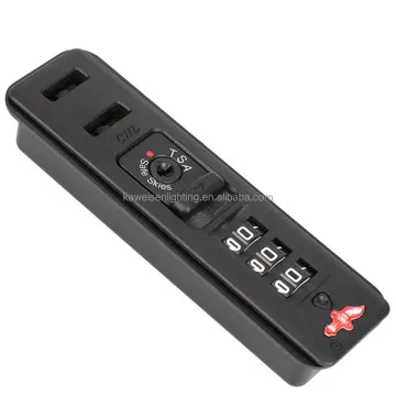 Customs-Approved Plastic Password Lock for Luggage: A Secure Travel Solution