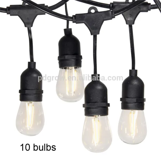 Waterproof Hot sales led outdoor led string light 15m/48ft