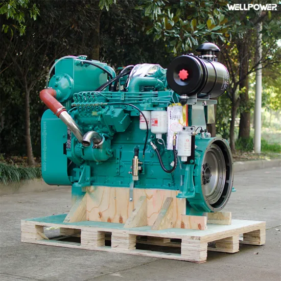 CCS Certified Boat Use Cummins 120kW Marine Diesel Generator 150kVA