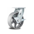 Heavy Duty Side Brake Iron Casters