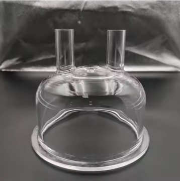 High Purity Quartz Glass Bell Jars for Vacuum Furnaces