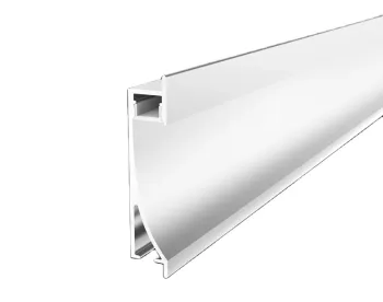 Aluminium LED Profile for Wall Light Recessed Mounting