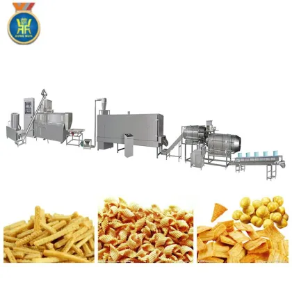 French fried cheetos potato chips snack machine processing line